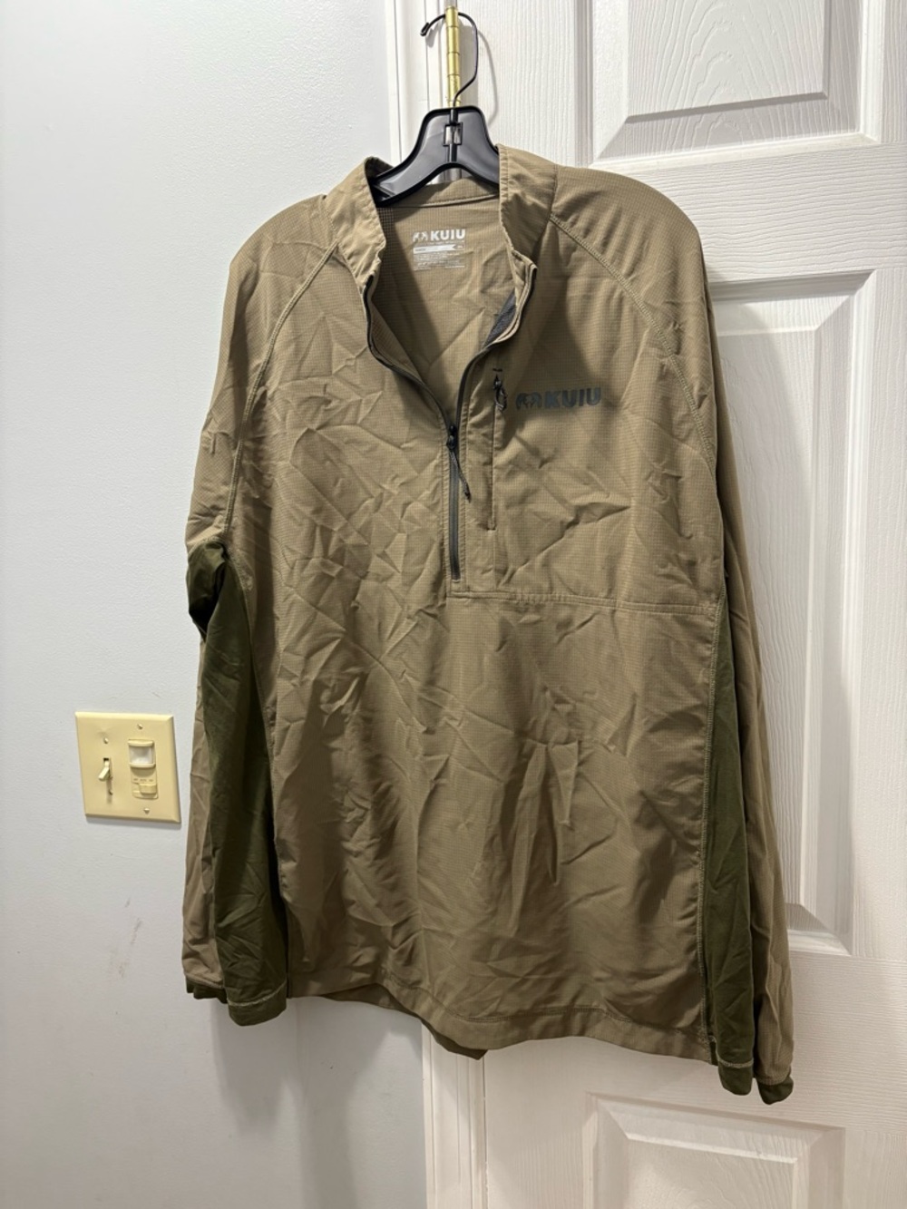 KUIU Ultra Tiburon Hybrid Zip-T Performance Pullover Mens Size 3XL